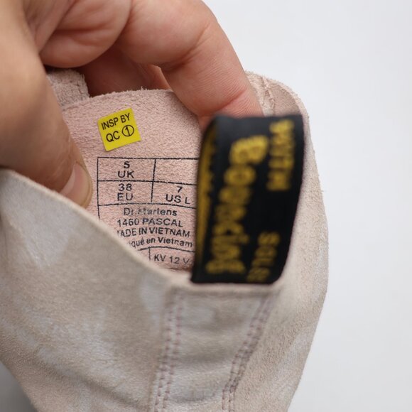 Doc Dr. Martens 1460 Women's US Size 7 Pascal Tie-Dye Suede Boot Lace Up - Picture 3 of 9